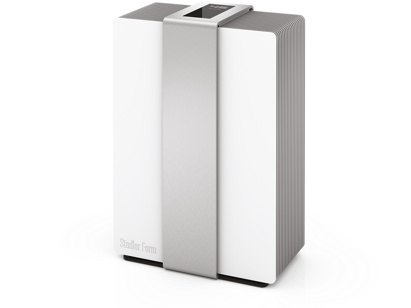 Robert air washer by Stadler Form in silver Robert air washer by Stadler Form in silver as perspective view