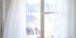 Open window