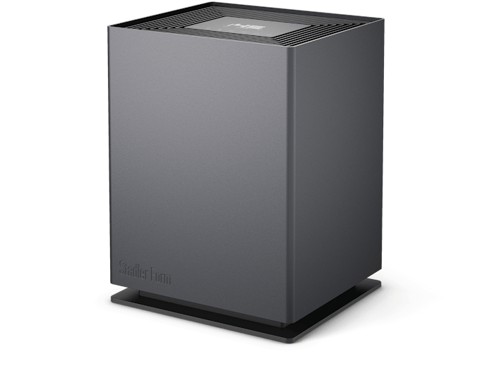 Noah titanium humidifier by Stadler Form as perspective view