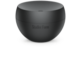 Jasmine mobile aroma diffuser by Stadler Form in black as perspective view