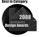 Logo Housewares Design Award 2008 Best in Category for Max heater  by Stadler Form