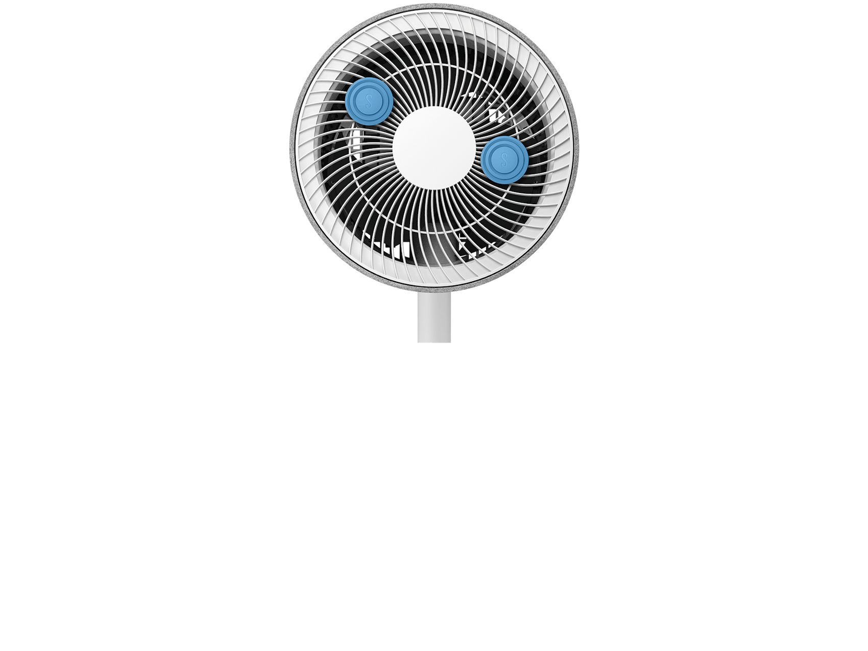 Épingle parfumée Bois de Rose Bleu par Stadler Form adaptée aux ventilateurs, humidificateurs, déshumidificateurs, purificateurs d'air, laveurs d'air, montrée sur un ventilateur Simon de Stadler Form Épingle parfumée Bois de Rose Bleu par Stadler Form adaptée aux ventilateurs, humidificateurs, déshumidificateurs, purificateurs d'air, laveurs d'air, montrée sur un ventilateur Simon de Stadler Form.