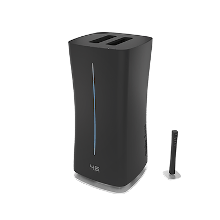 Eva black humidifier with remote sensor from Stadler Form on transparent background Eva black humidifier with remote sensor from Stadler Form on transparent background