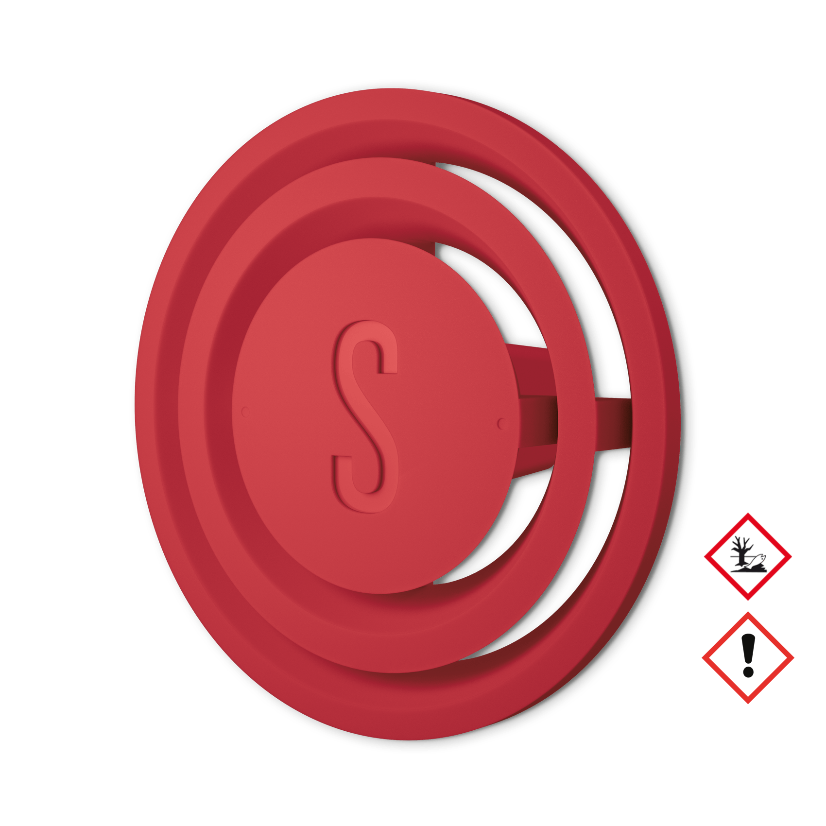 Red jasmine fragrance pin by Stadler Form with symbols