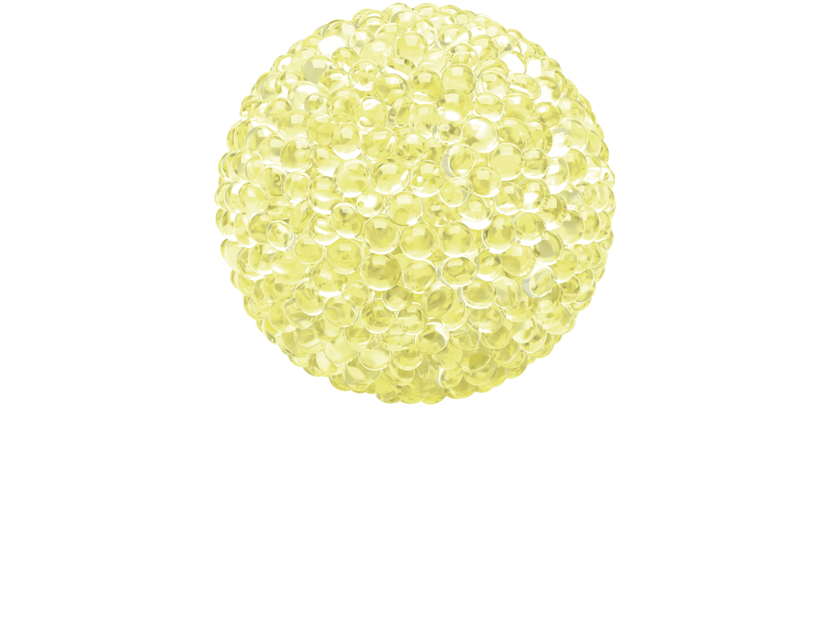 Yellow Vanilla fragrance globe by Stadler Form Yellow Vanilla fragrance globe by Stadler Form suitable for aroma diffusers Lina, Nina, and Tina