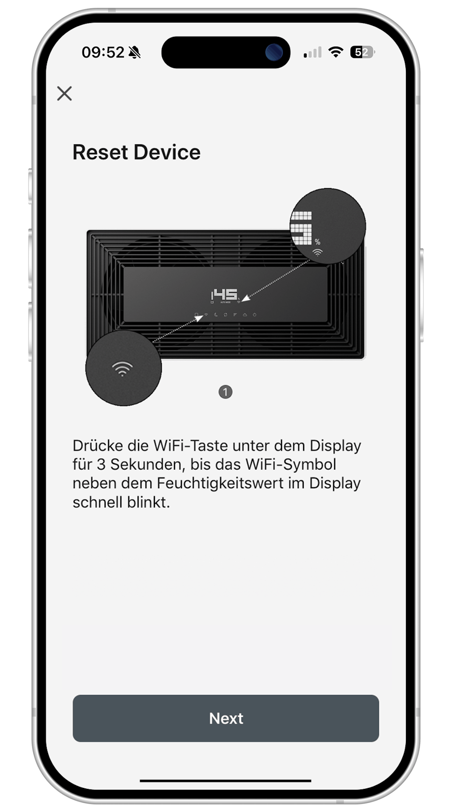SF App Noah Pro WiFi aktivieren