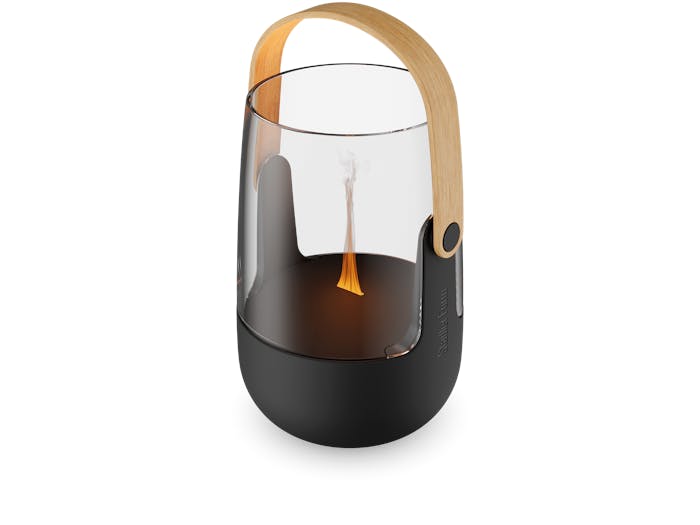Sophie little aroma diffuser by Stadler Form in black as perspective view