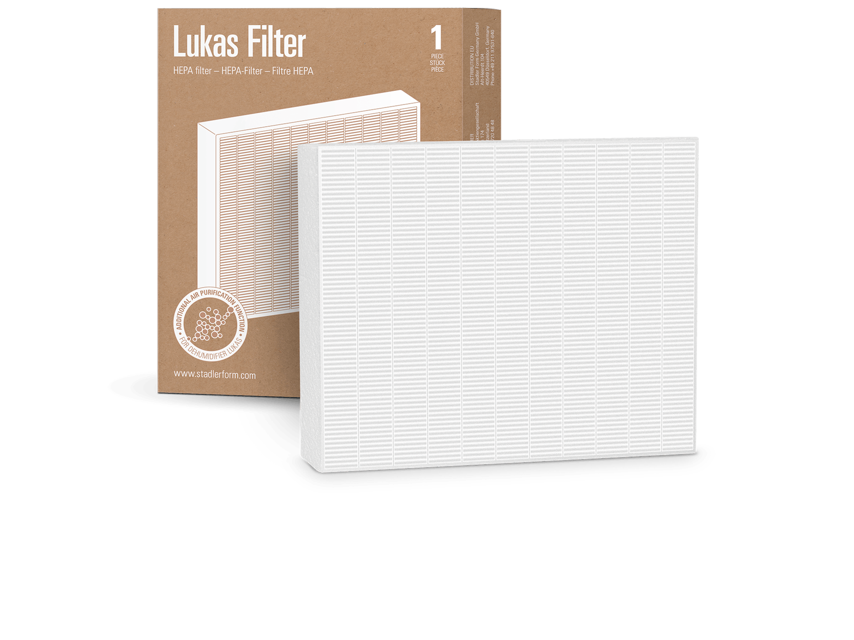 Dehumidifier Lukas H11 filter