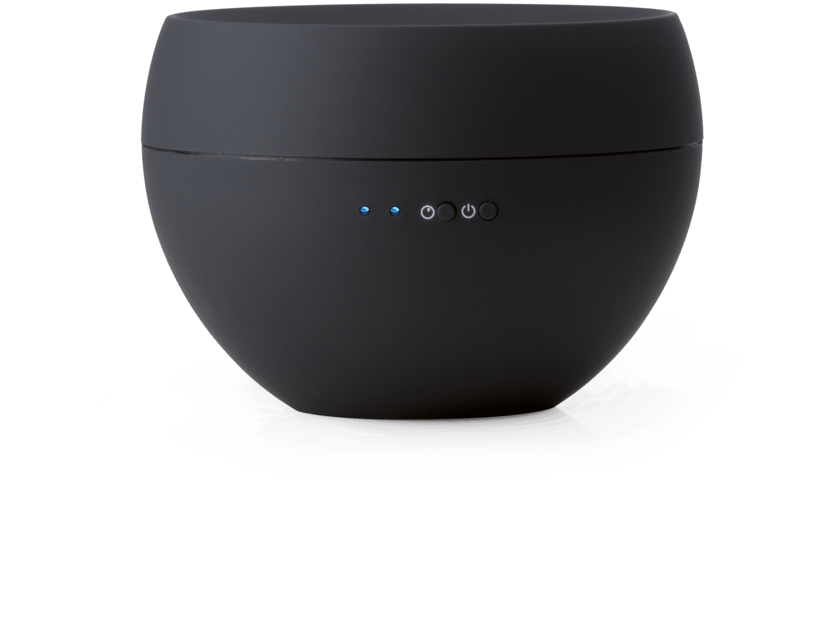 Jasmin aroma diffuser by Stadler Form in black as front view