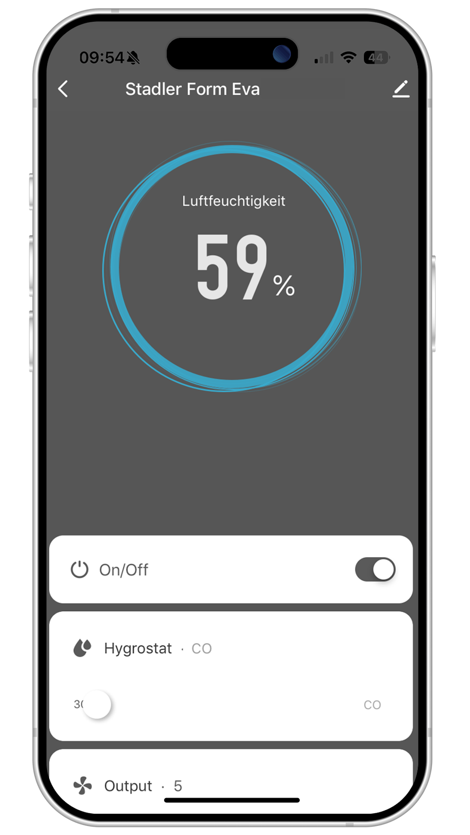 Stadler Form App-gesteuerter Luftbefeuchter Eva Stadler Form App-gesteuerter Luftbefeuchter Eva