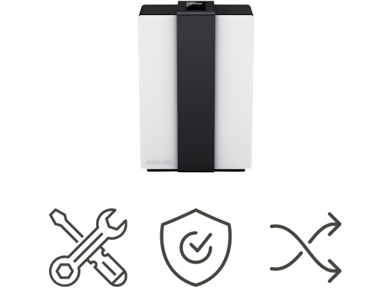 Forfait de service sans souci pour le laveur d'air Robert par Stadler Form