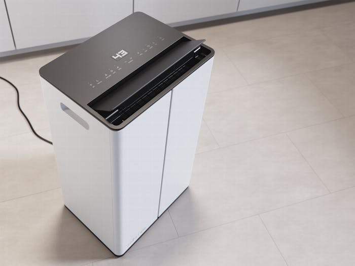 Dehumidifier Lukas Pro from above landscape
