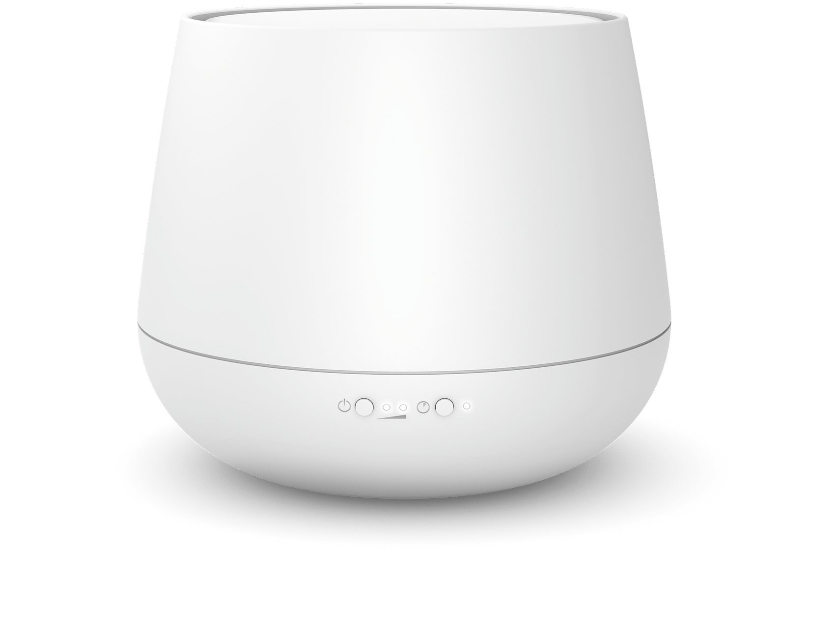 Julia aroma diffuser by Stadler Form in white as front view