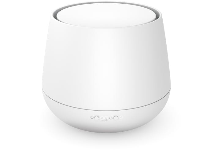 Julia aroma diffuser by Stadler Form in white as perspective view
