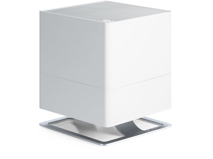Oskar humidifier by Stadler Form in white as perspective view