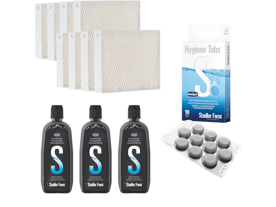 Pack d'accessoires XL par Stadler Form pour humidificateurs de la famille Oskar & Karl Pack d'accessoires XL par Stadler Form pour humidificateurs de la famille Oskar & Karl