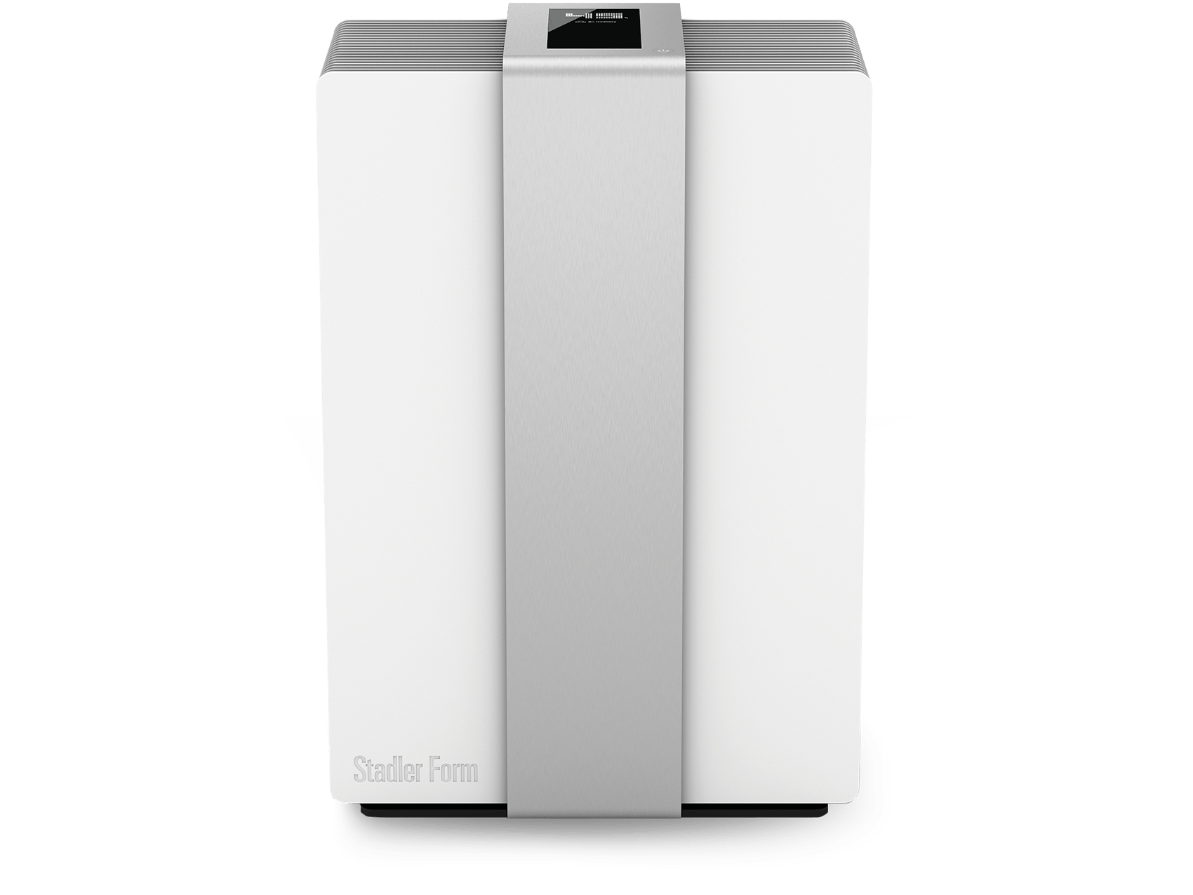 Robert air washer by Stadler Form in silver Robert air washer by Stadler Form in silver as front view