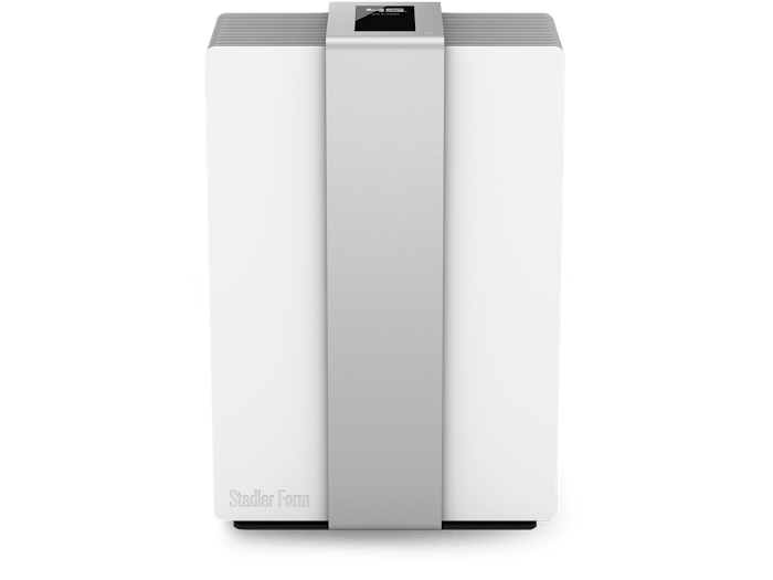 Robert air washer by Stadler Form in silver Robert air washer by Stadler Form in silver as front view