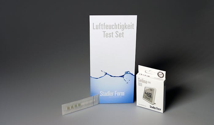 humidity testing set by stadler form includes selina little white hygrometer by stadler form and water hardness testing stripe and instruction manual