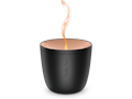 Zoe mobile aroma diffuser by Stadler Form in black as perspective view