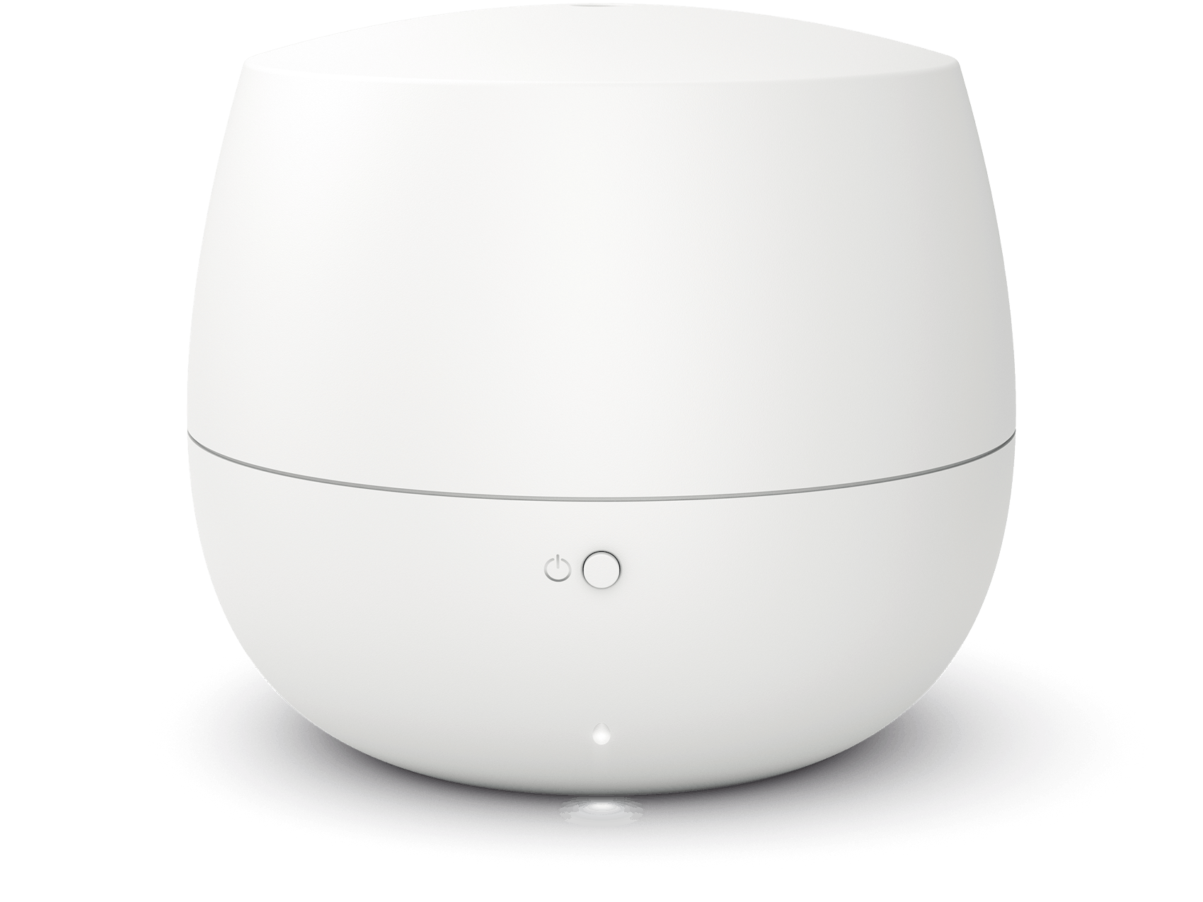 Mia aroma diffuser by Stadler Form in white as front view