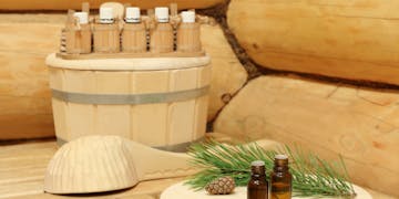Essential oils in the sauna