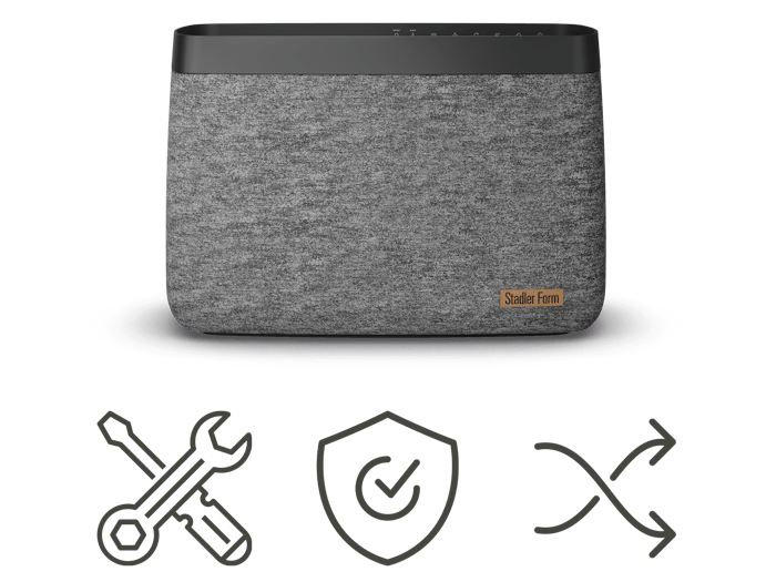 Servicepaket für Karl Luftbefeuchter groß von Stadler Form Sorglos-Servicepaket für Karl Luftbefeuchter von Stadler Form