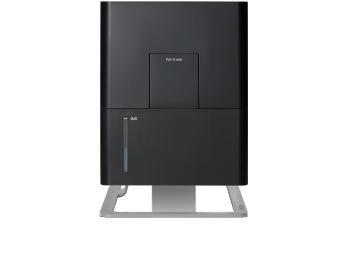 Oskar big humidifier by Stadler Form in black Oskar big humidifier by Stadler Form in black as side view