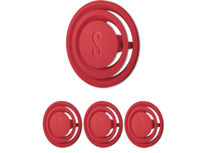 Roter Jasmin Duftstiftpackung mit 4 Stück von Stadler Form Roter Jasmin Duftstift-Set mit 4 Stück von Stadler Form