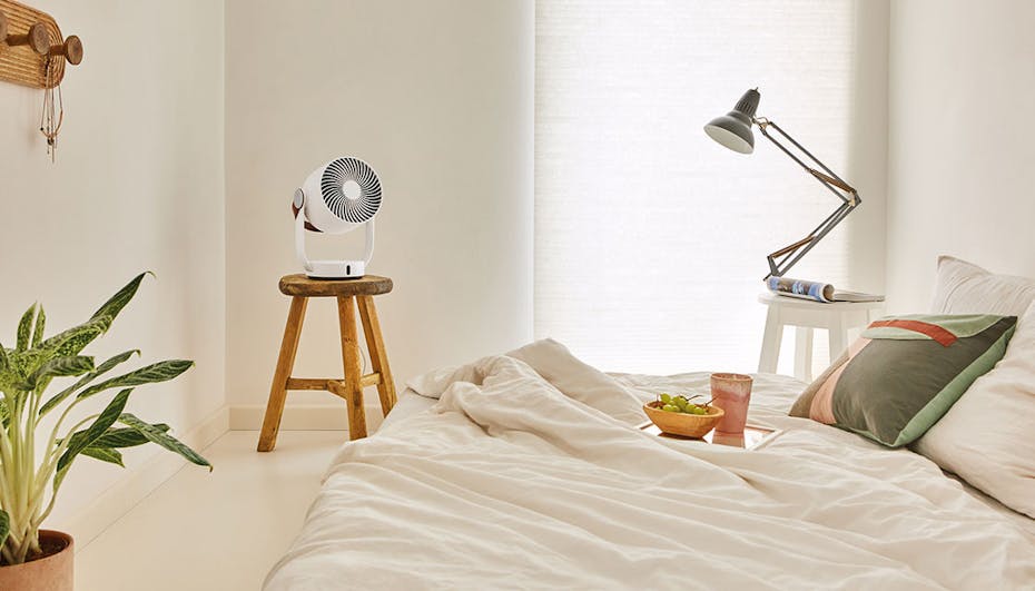 Stadler Form Ventilator Leo im Schlafzimmer Stadler Form Ventilator Leo im Schlafzimmer
