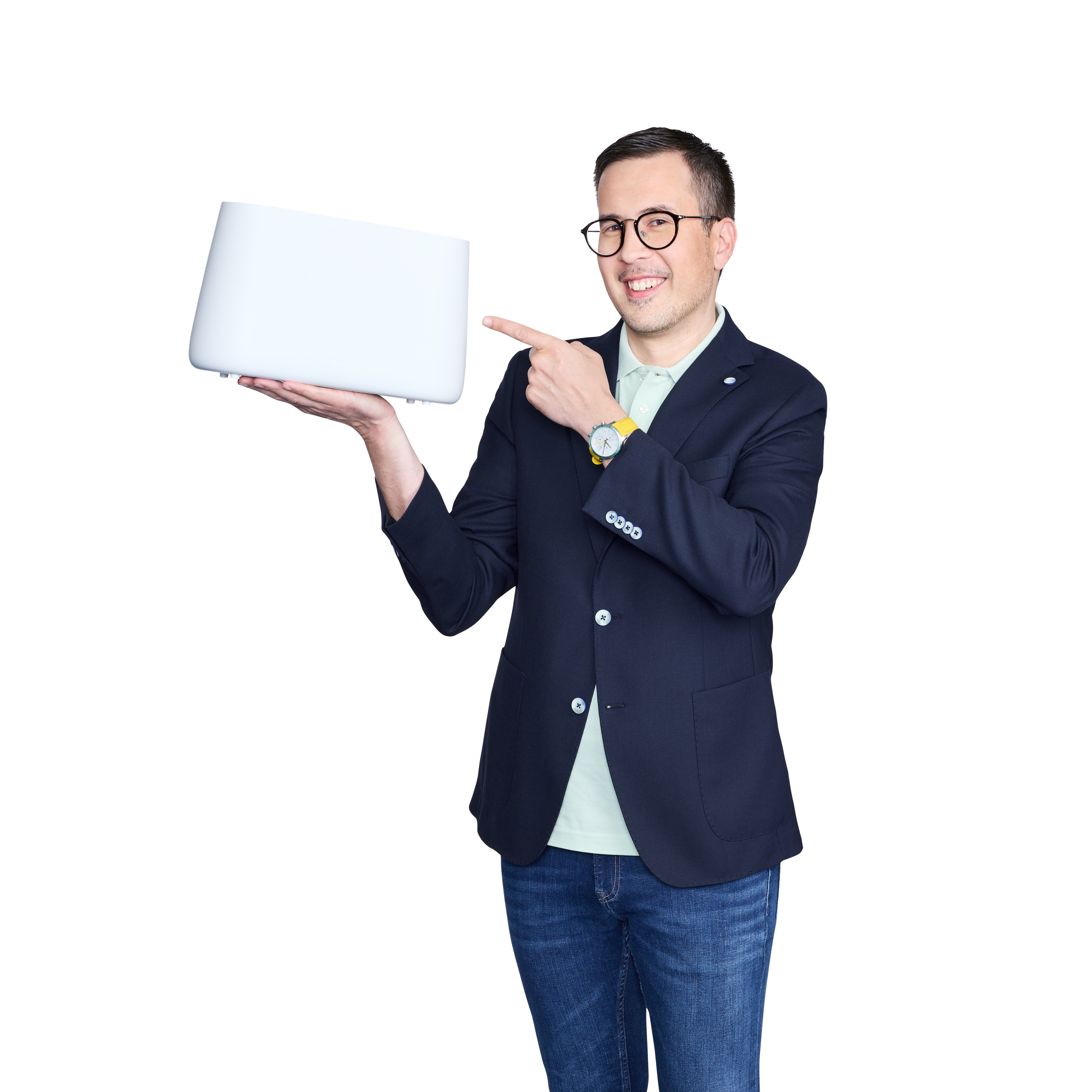 Daniel Zeder from Stadler Form with humidifier Ben