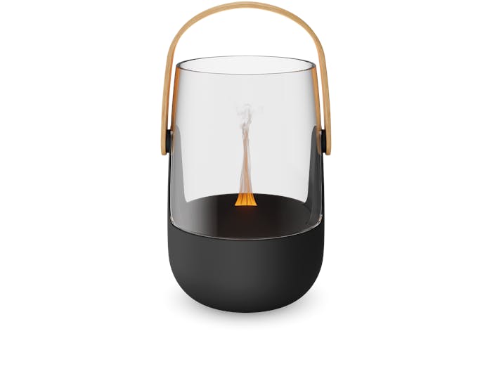 Sophie little aroma diffuser by Stadler Form in black as front view