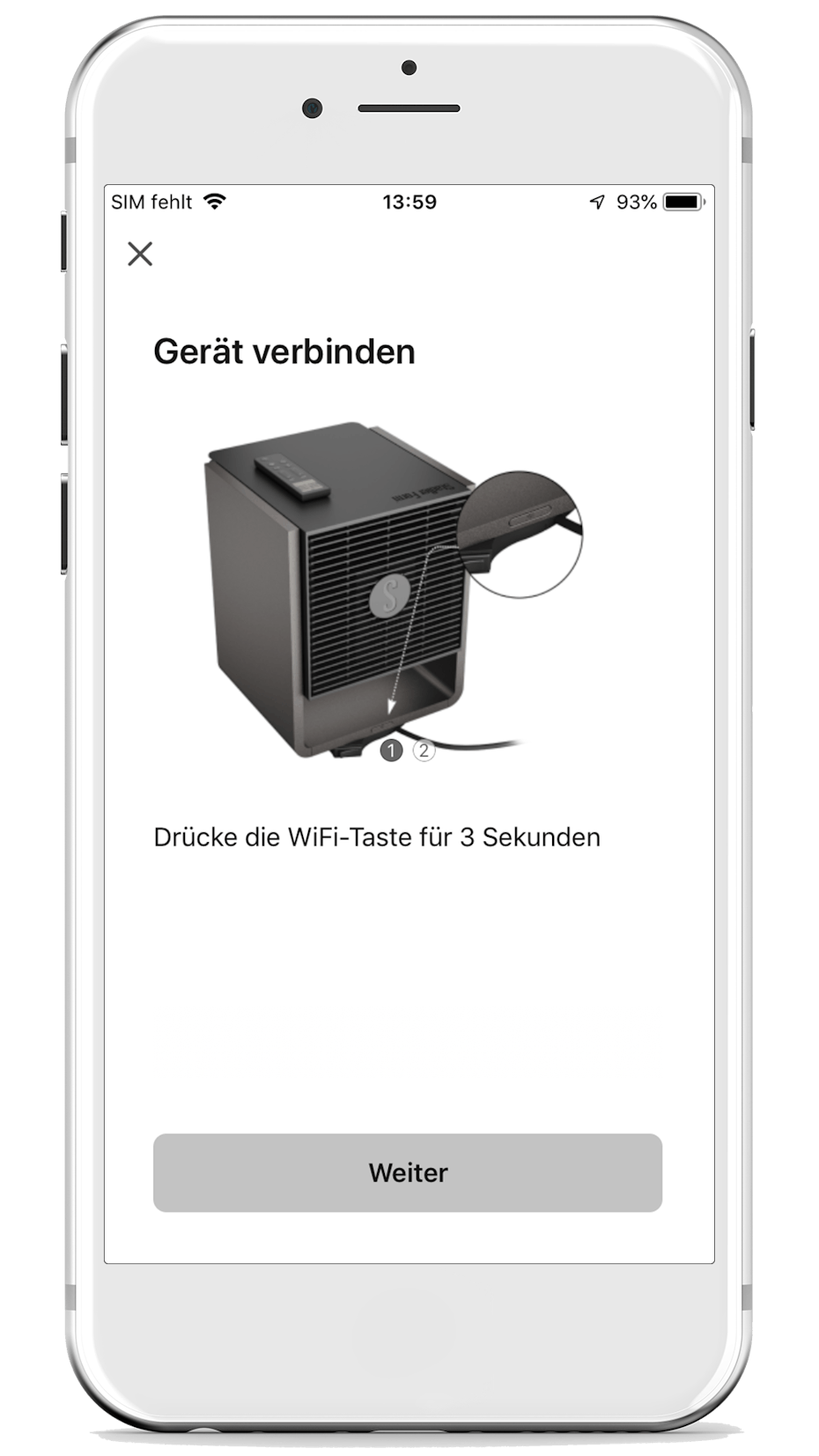 Stadler Form App WiFi von Alex aktivieren Stadler Form App WiFi von Alex aktivieren