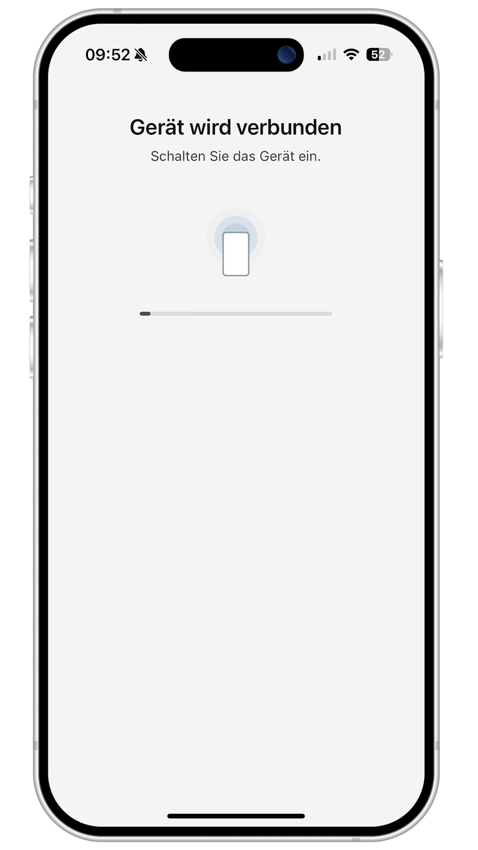Stadler Form App WLAN und Gerät verbindet
