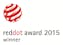 Logo reddot award 2015 for Selina hygrometer by Stadler Form