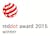 Red Dot Award 2015 für Selina Hygrometer von Stadler Form Logo reddot award 2015 für Selina Hygrometer von Stadler Form
