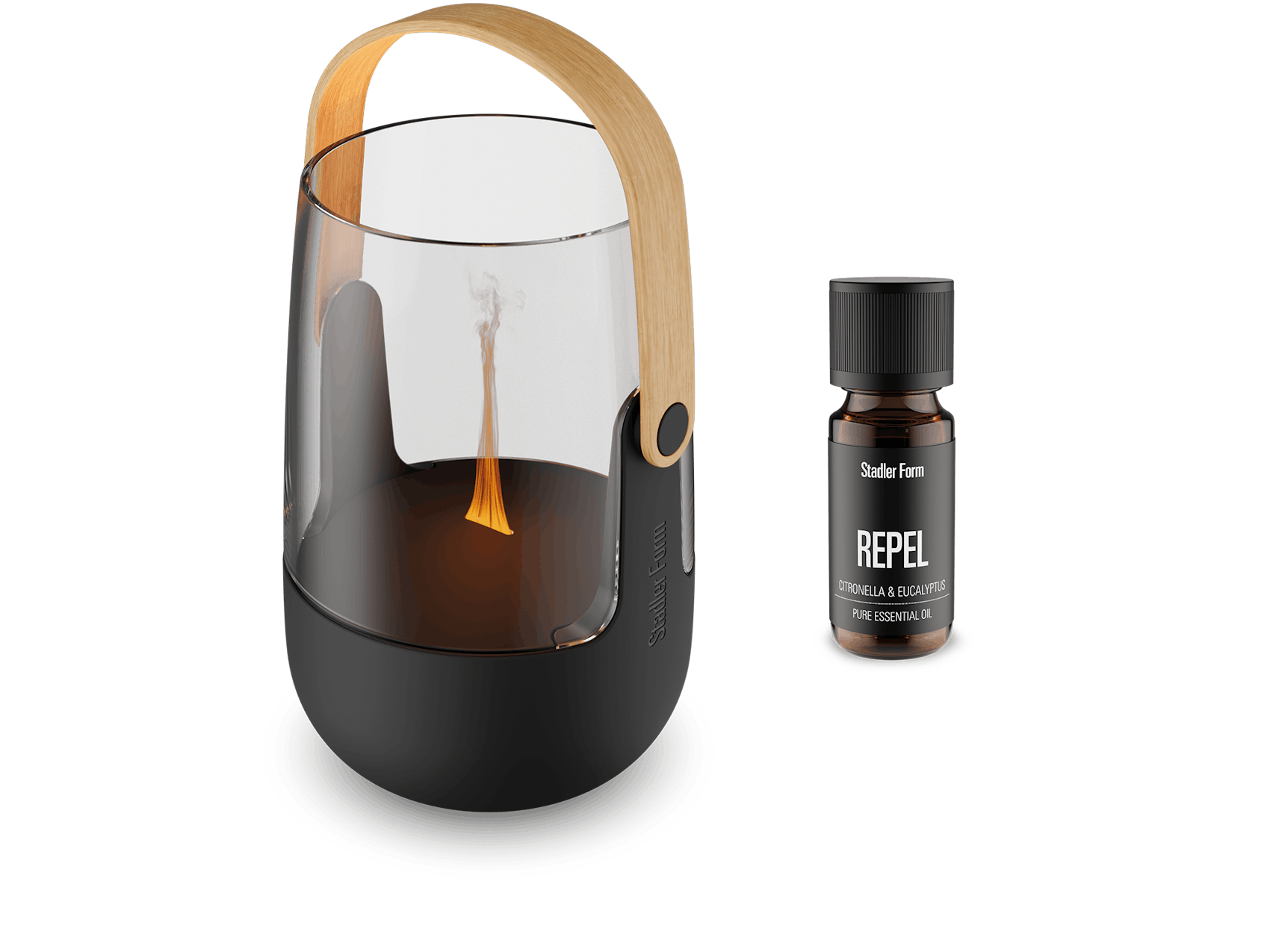 Sophie little aroma diffuser bundle by Stadler Form with Repel essential oil