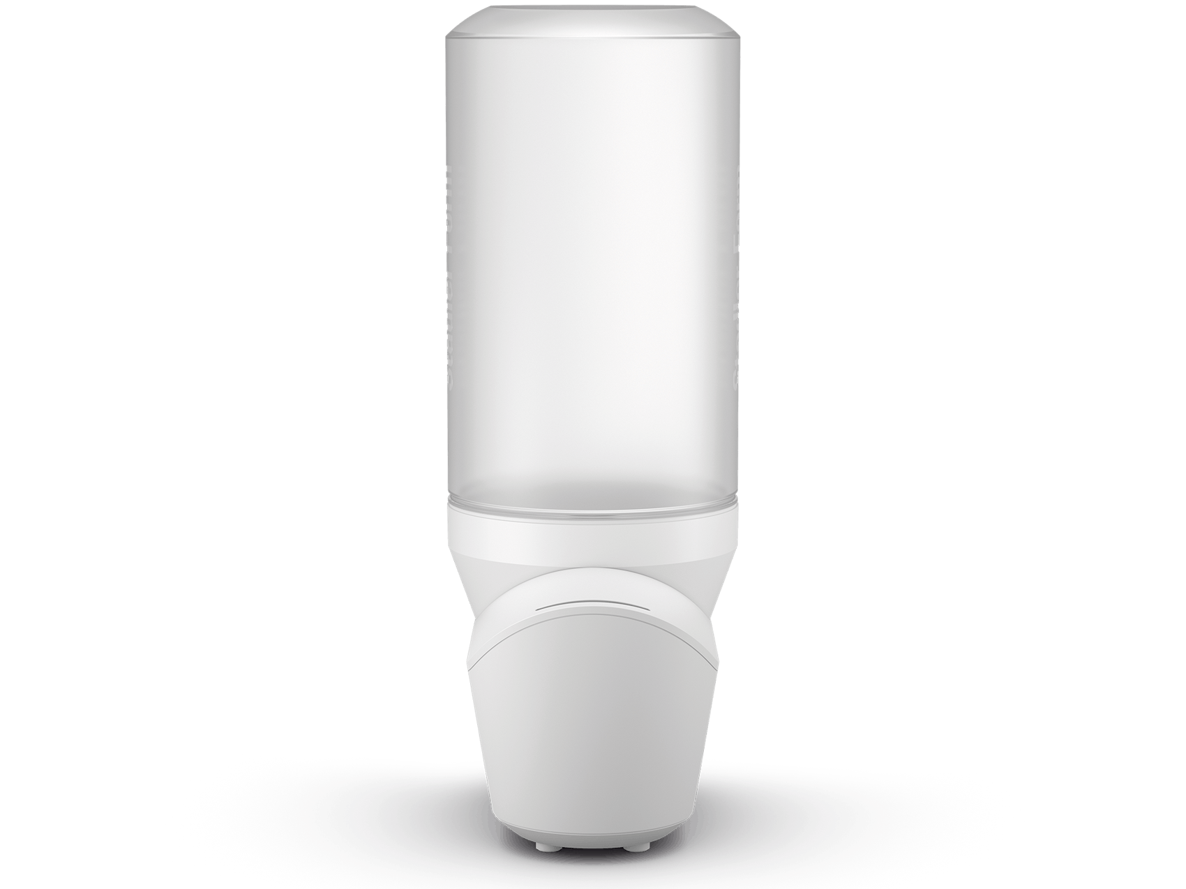 Emma personal humidifier by Stadler Form in white Emma personal humidifier by Stadler Form in white as side view