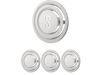 White Amber fragrance pin pack of 4 by Stadler Form