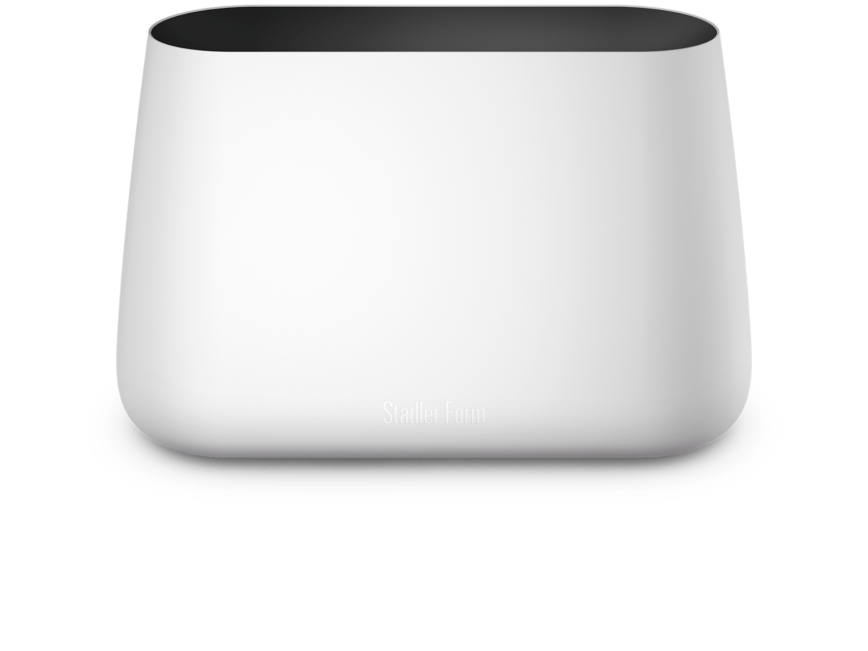 Ben humidifier by Stadler Form in white as front view