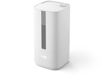 Humidificateur Oliver par Stadler Form Humidificateur Oliver par Stadler Form en blanc, vue en perspective
