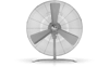 Charly floor fan by Stadler Form as front view