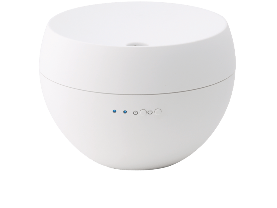 Jasmin aroma diffuser by Stadler Form in white as perspective view