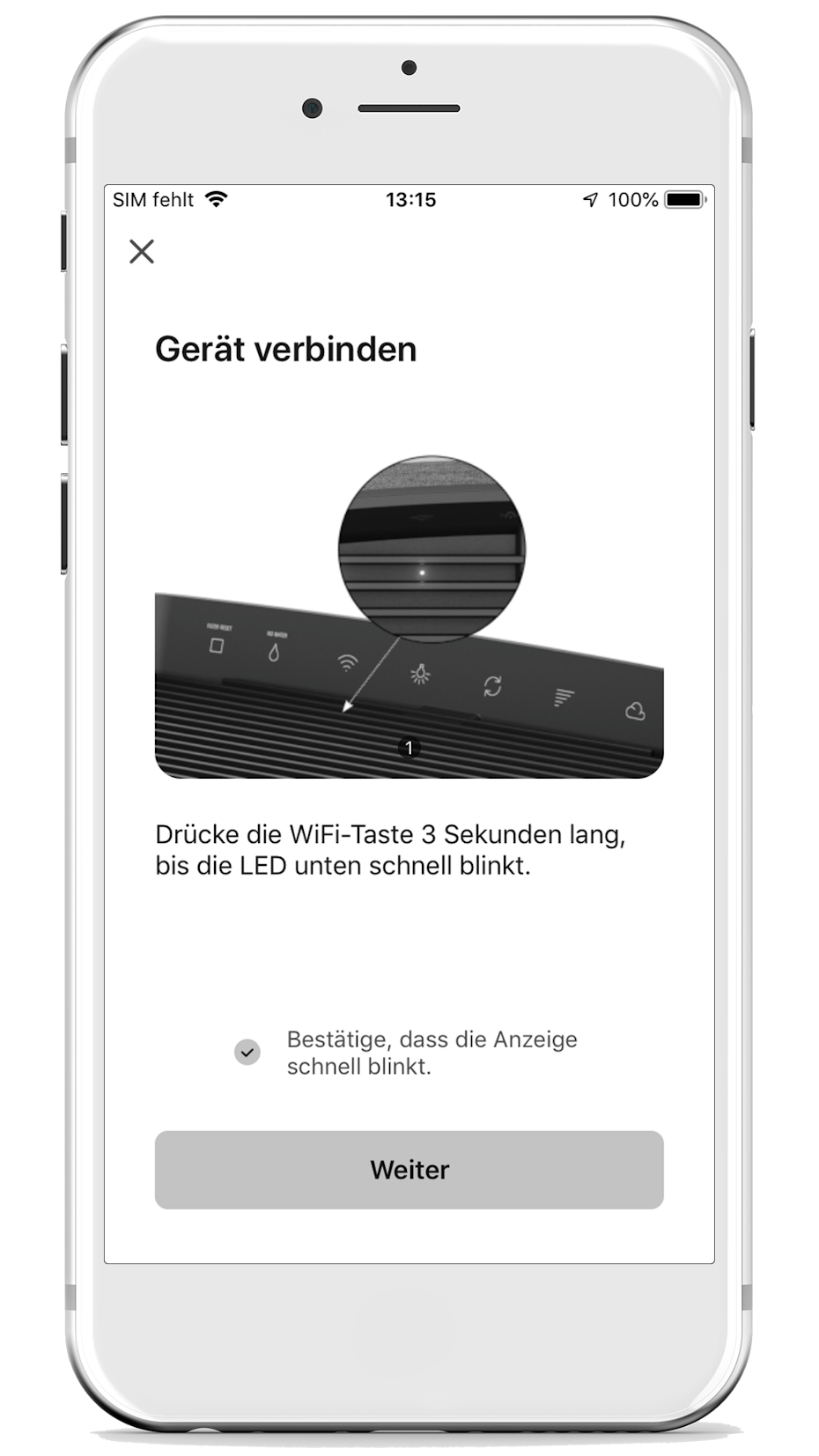 Stadler Form App WiFi verbinden Karl & Karl big