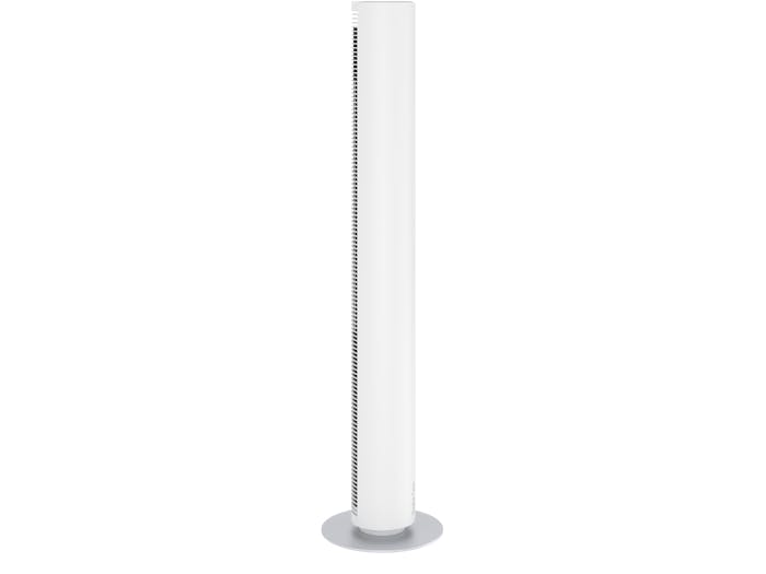 Peter tower fan by Stadler Form in white as side view
