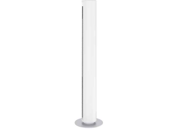 Peter tower fan by Stadler Form in white Peter tower fan by Stadler Form in white as side view