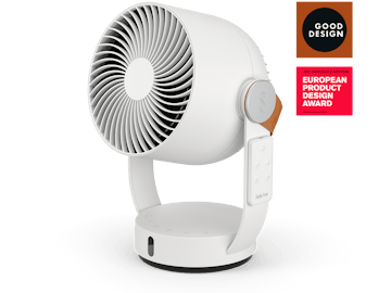 Stadler Form fan Leo white with award: Good Design and European Product Design Award