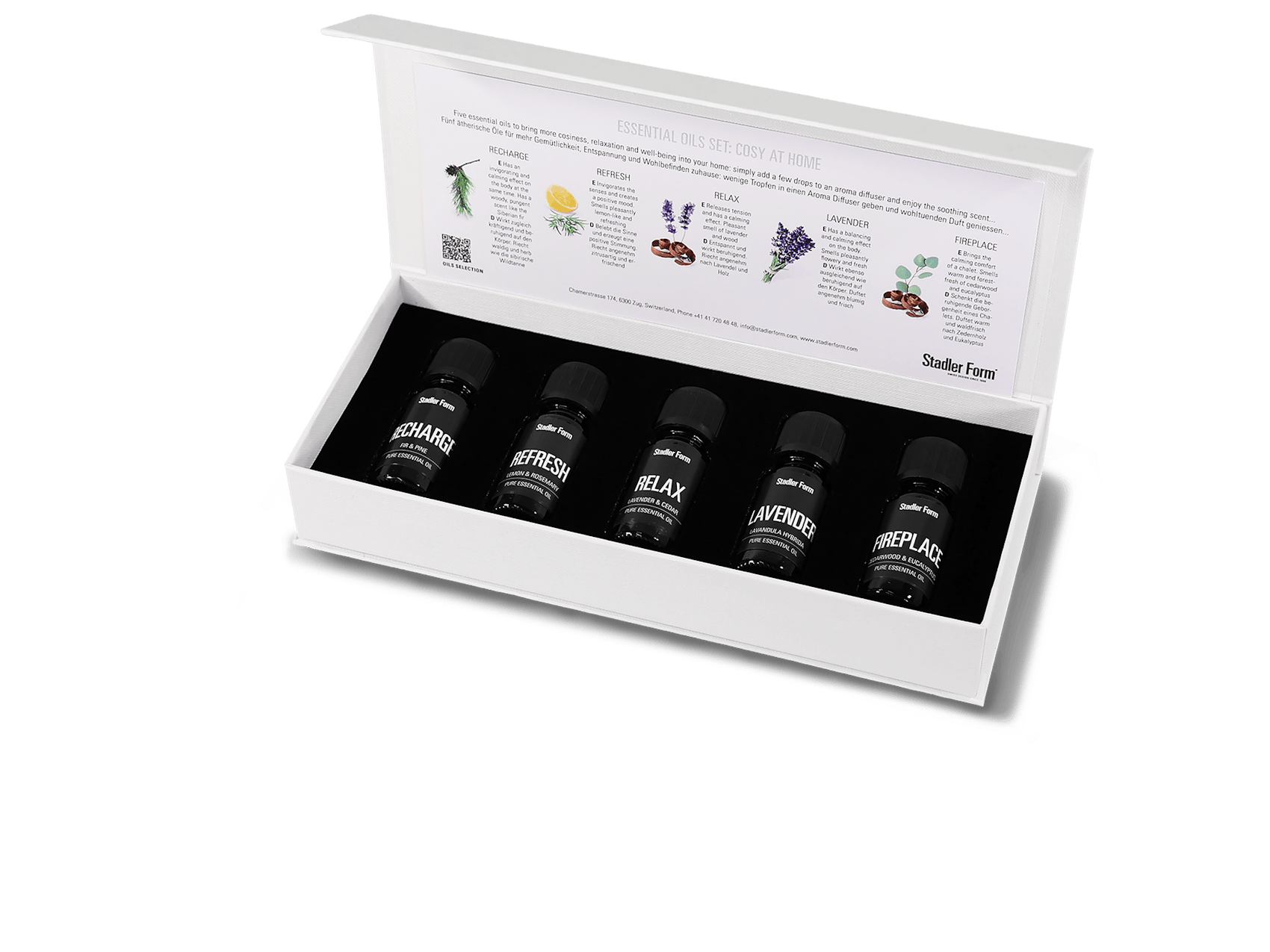 Essential oils gift set "Cosy at Home"