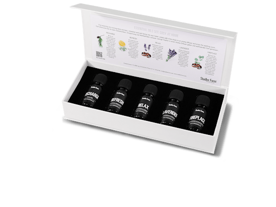 Coffret cadeau d’huiles essentielles "Cosy at Home"