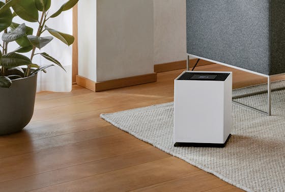 Stadler Form Noah humidifier in a livingroom